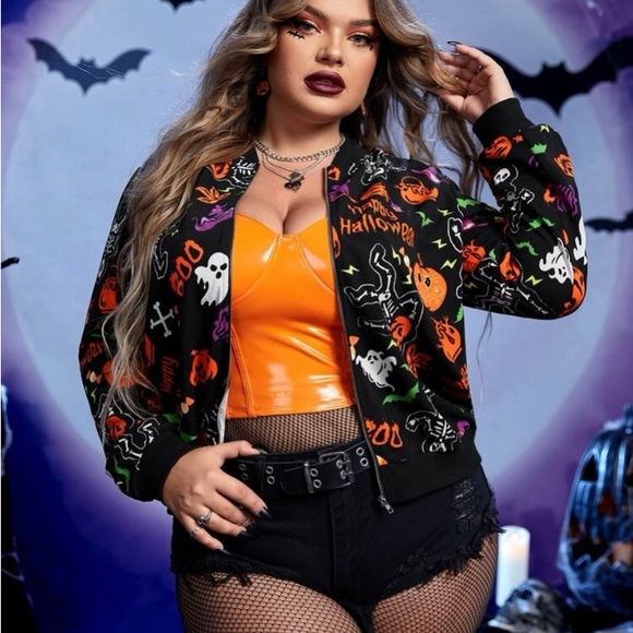 Halloween bomber jacket - Picture 3 of 4